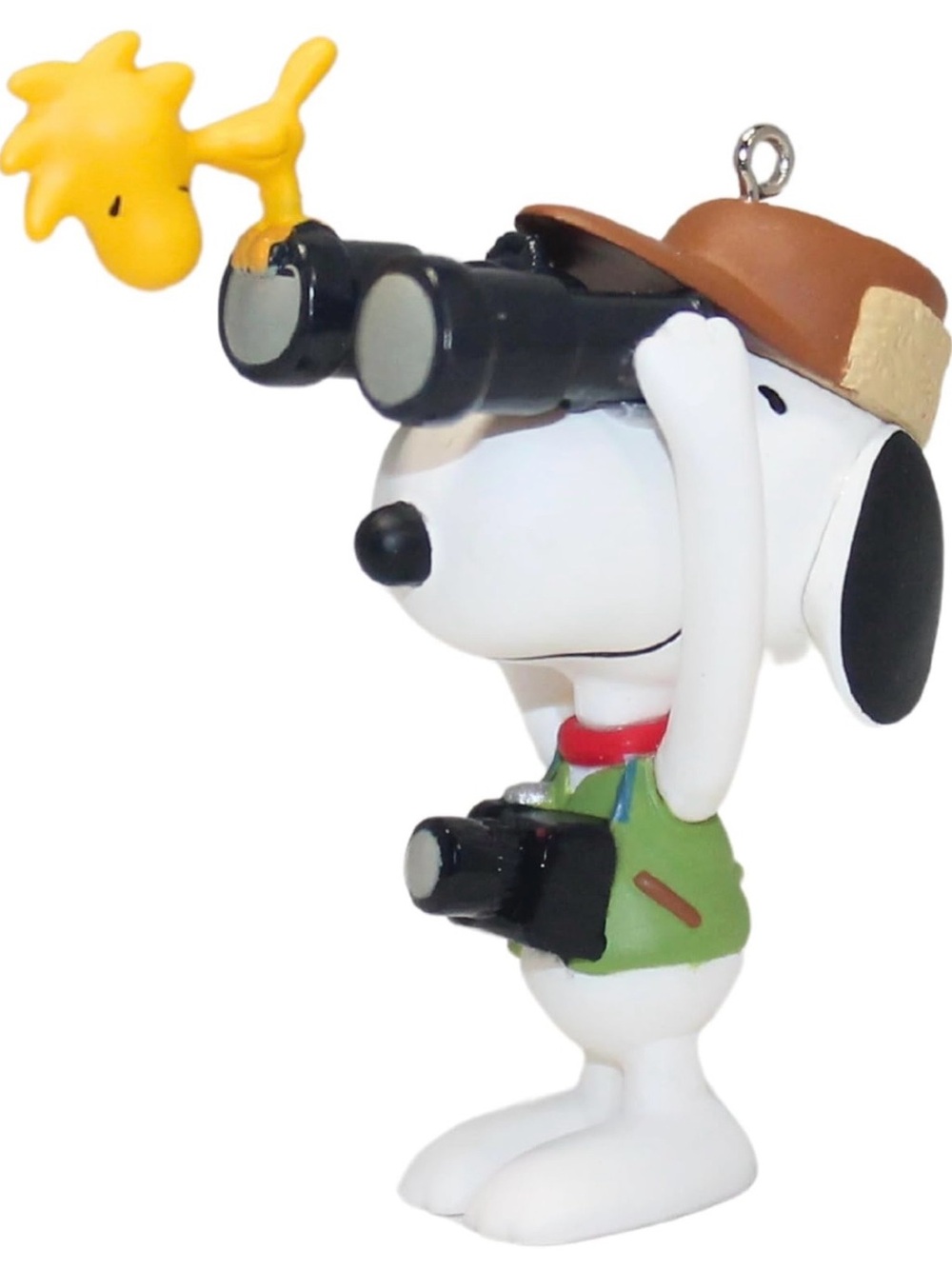Bird-Watcher Snoopy Peanuts Snoopy & Woodstock Camera Figurine Ornament